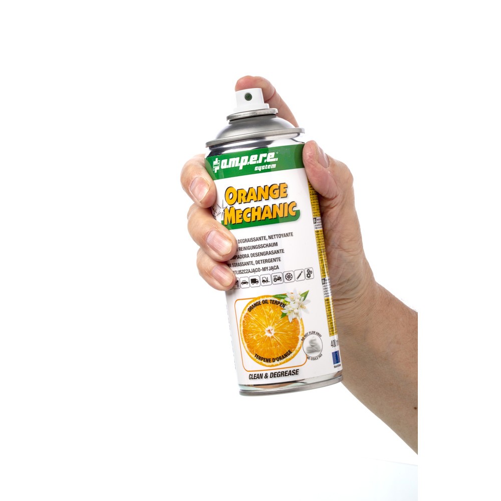 Zdjęcie produktu nr 4: A.M.P.E.R.E. Pianka czyszcząca Orange Mechanic, odtłuszczająca, 400 ml, 12 szt./op.