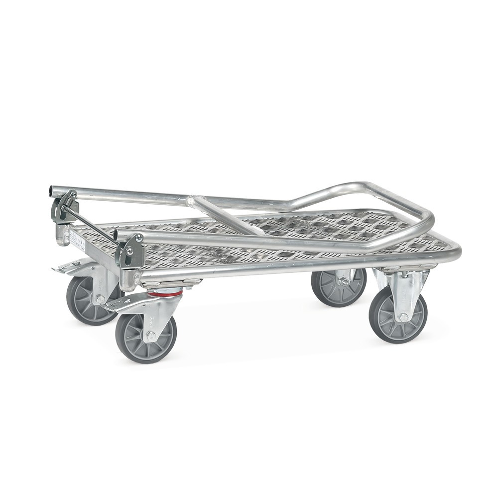 Zdjęcie produktu nr 3: Wózek transportowy fetra® z aluminium, powierzchnia ładunkowa szer. x gł. 450 x 720 mm