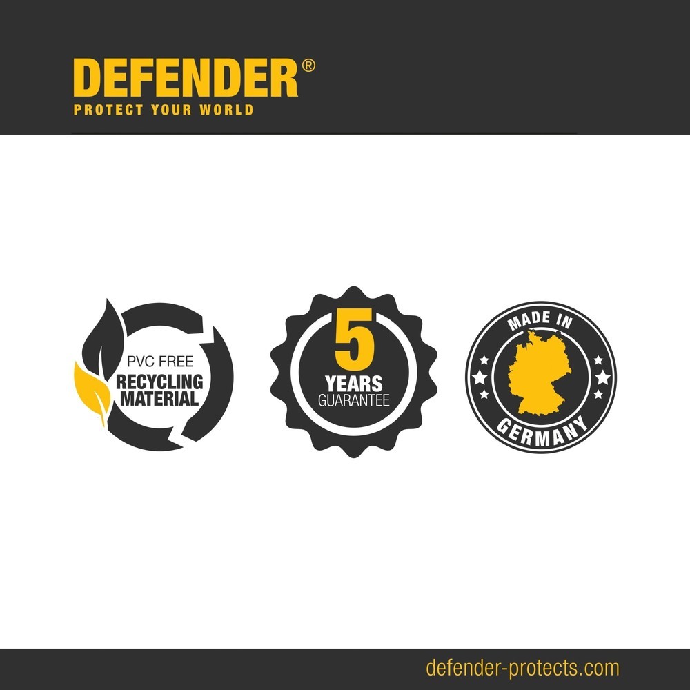 Zdjęcie produktu nr 7: Defender® by Adam Hall Most kablowy MIDI 3 2D sekcja środkowa, 3 kanałów, czarny/żółty, wersja połówkowa