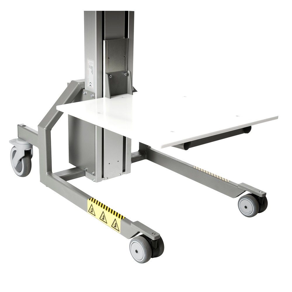 Zdjęcie produktu nr 3: Podnośnik HOVMAND z platformą z tworzywa sztucznego, zakres podnoszenia 110-1320 mm, udźwig 80 kg