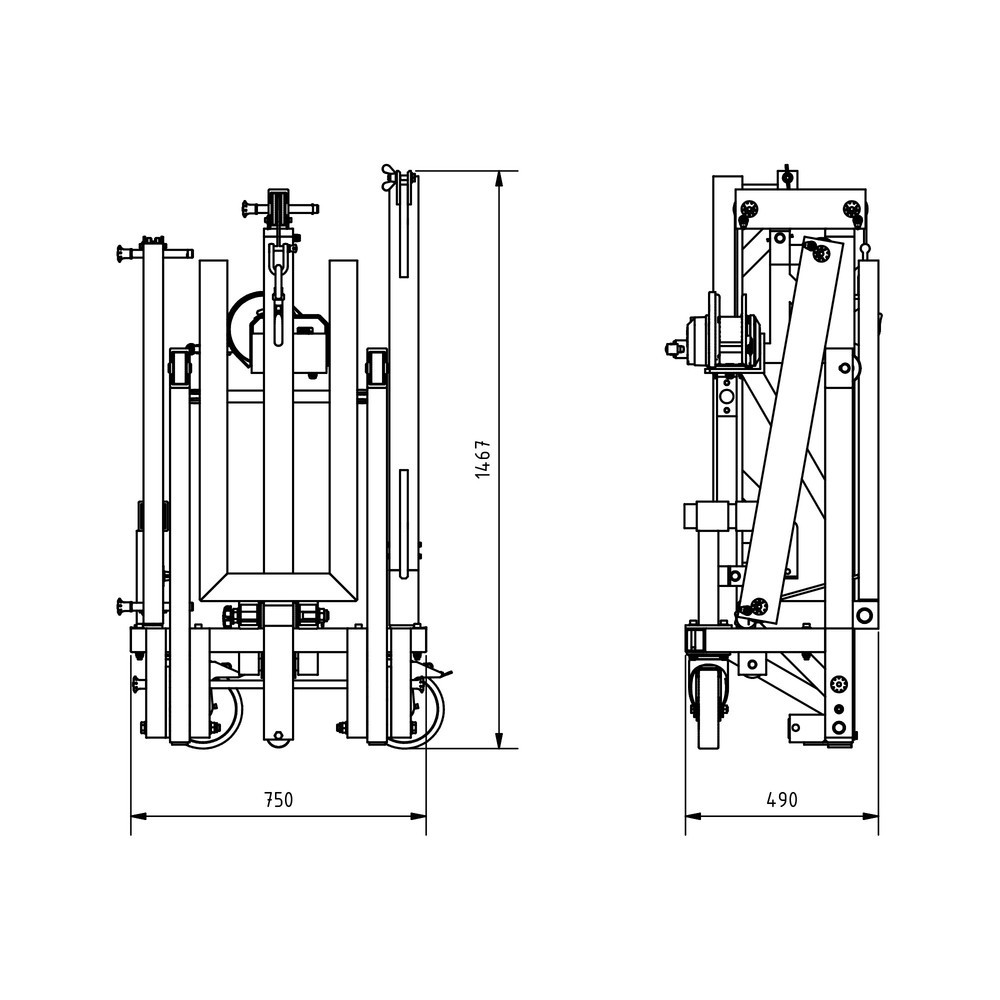 Zdjęcie produktu nr 8: SCHILLING Alu-Multilift, udźwig 250 kg