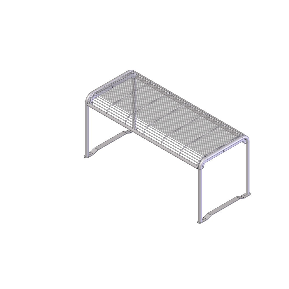 Zdjęcie produktu nr 1: Stół z kraty drucianej Apollo, wys. x szer. x gł. 735 x 1590 x 690 mm, zielony jodłowy