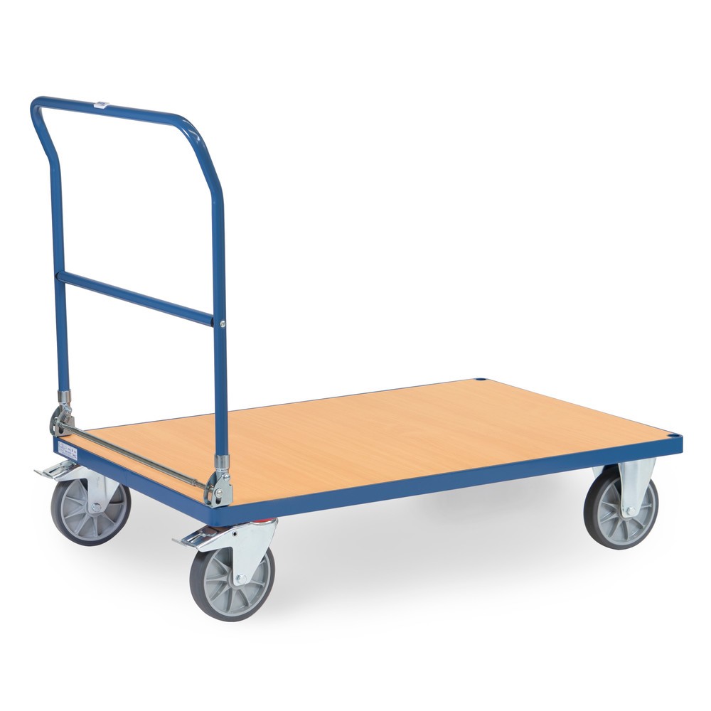 Zdjęcie produktu nr 3: Wózek platformowy fetra®, składany, udźwig 600 kg, powierzchnia ładunkowa szer. x gł. 1200 x 800 mm