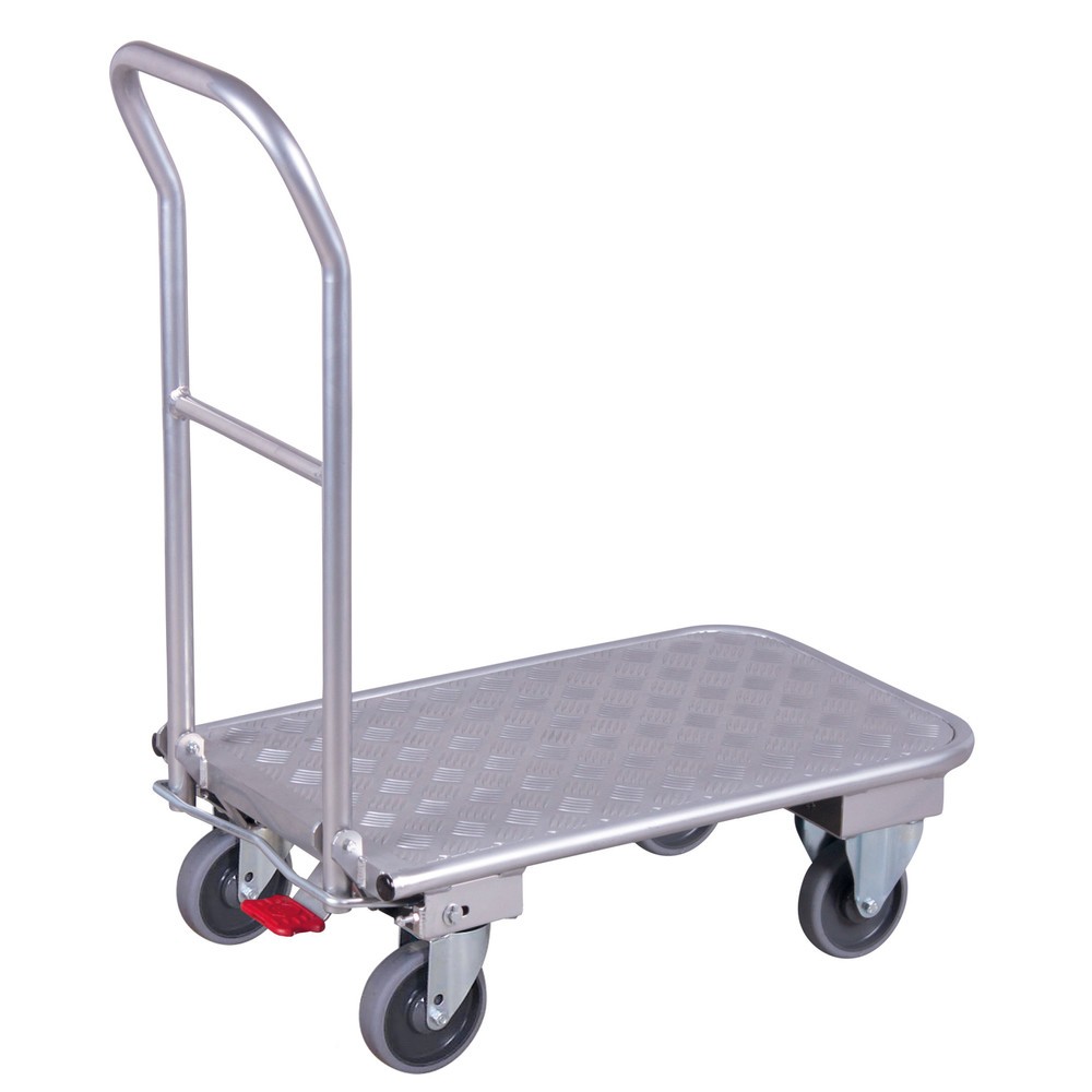 Zdjęcie produktu nr 1: Wózek transportowy Ameise®, z aluminium, powierzchnia ładunkowa szer. × gł. 450 × 720 mm