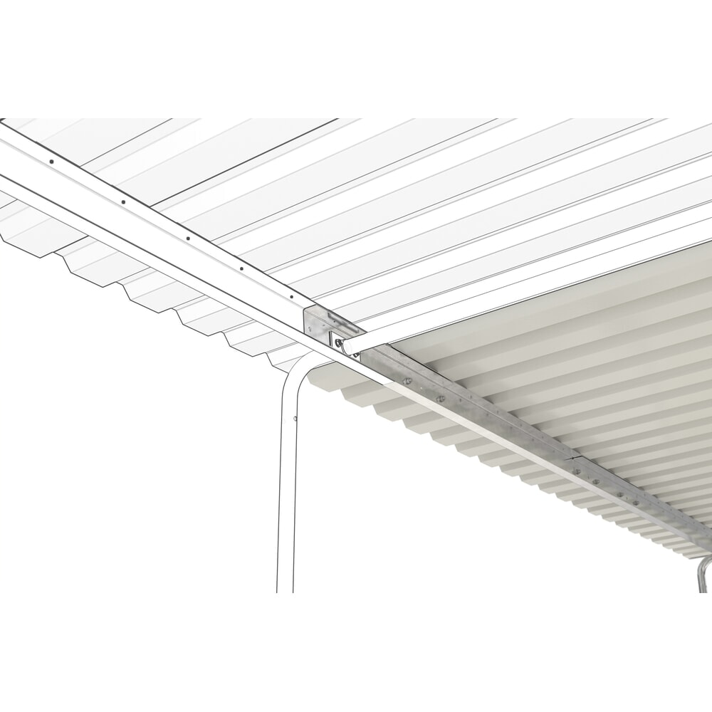 Zdjęcie produktu nr 2: Zadaszenie BASIC, 1-stronne, AF, szerokość 4300 mm