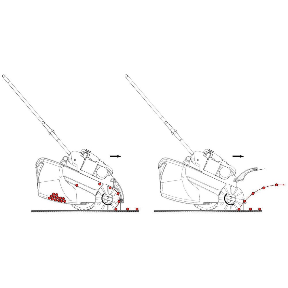 Zdjęcie produktu nr 2: Zamiatarka Cross Sweep CS 650, silnik elektryczny, szerokość zamiatania 650 mm